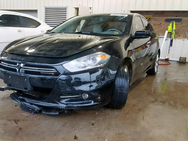 1C3CDFCA0DD132705 - 2013 DODGE DART LIMIT BLACK photo 2