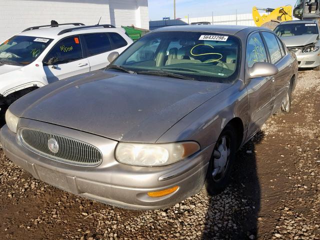 1G4HP54K3YU122987 - 2000 BUICK LESABRE CU BEIGE photo 2