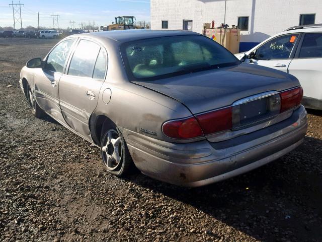 1G4HP54K3YU122987 - 2000 BUICK LESABRE CU BEIGE photo 3