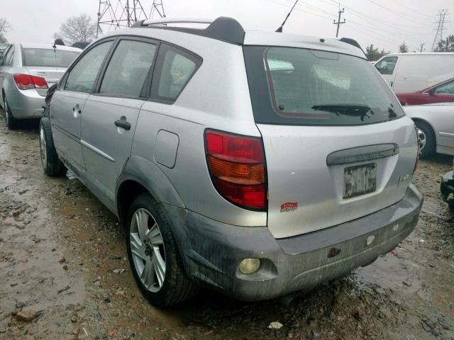 5Y2SL65836Z449842 - 2006 PONTIAC VIBE SILVER photo 3