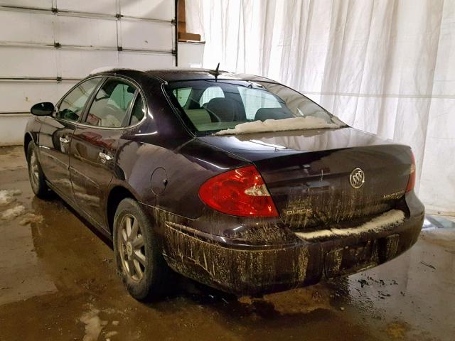 2G4WC582371230176 - 2007 BUICK LACROSSE C PURPLE photo 3