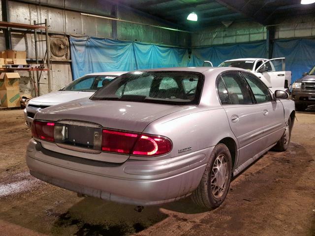 1G4HR54K62U246902 - 2002 BUICK LESABRE LI SILVER photo 4