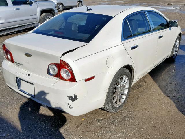 1G1ZE5EB0AF104463 - 2010 CHEVROLET MALIBU LTZ CREAM photo 4