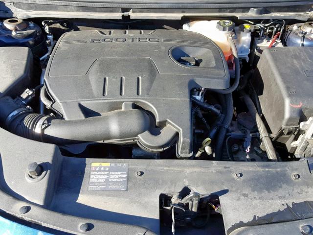 1G1ZC5E10BF154228 - 2011 CHEVROLET MALIBU 1LT BLUE photo 7