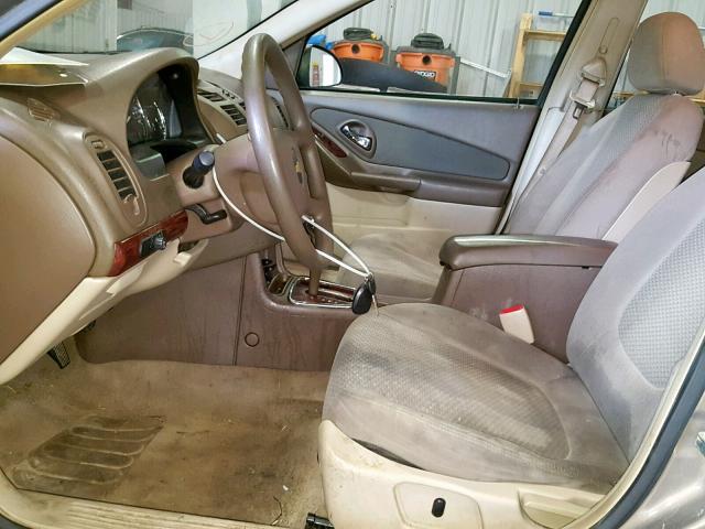 1G1ZS58F07F107833 - 2007 CHEVROLET MALIBU LS GOLD photo 5