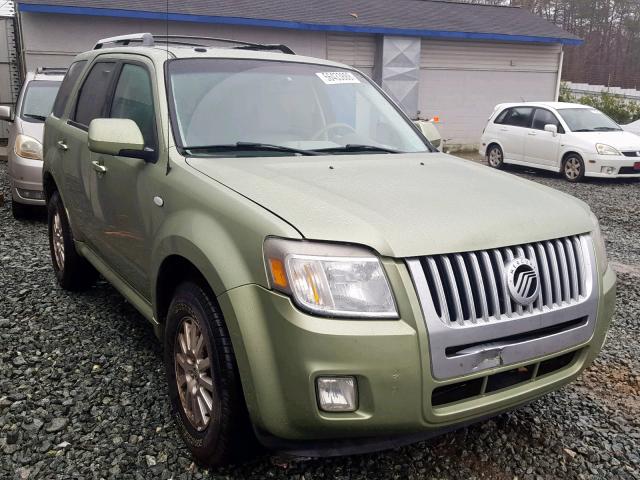 4M2CU87709KJ06575 - 2009 MERCURY MARINER PR GREEN photo 1