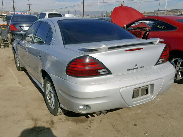 1G2NF52E13C134064 - 2003 PONTIAC GRAND AM S SILVER photo 3