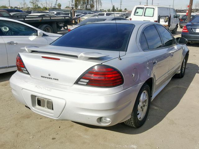 1G2NF52E13C134064 - 2003 PONTIAC GRAND AM S SILVER photo 4