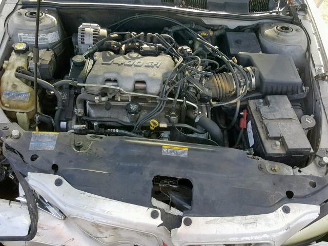 1G2NF52E13C134064 - 2003 PONTIAC GRAND AM S SILVER photo 7