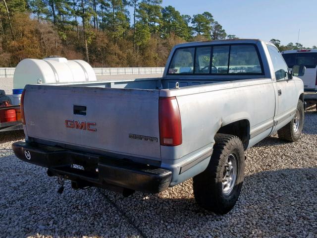 1GTGC24K7KE511529 - 1989 GMC SIERRA C25 BLUE photo 4