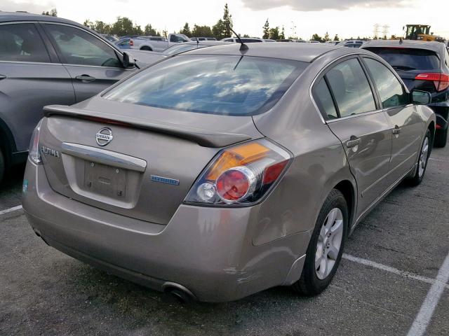 1N4CL21E68C239787 - 2008 NISSAN ALTIMA HYB BROWN photo 4