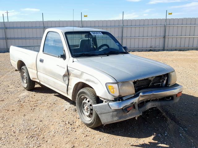 4TANL42N4YZ573323 - 2000 TOYOTA TACOMA SILVER photo 1