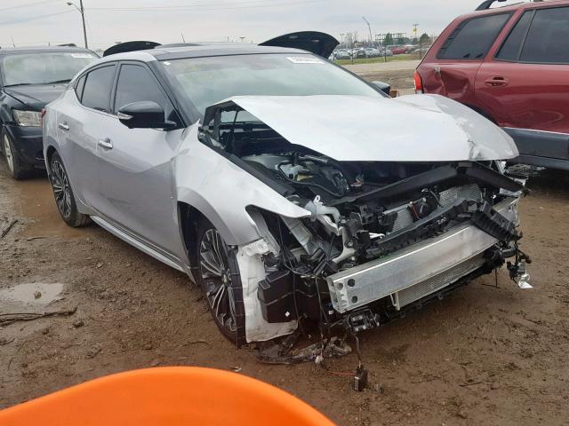 1N4AA6AP1JC390807 - 2018 NISSAN MAXIMA 3.5 SILVER photo 1