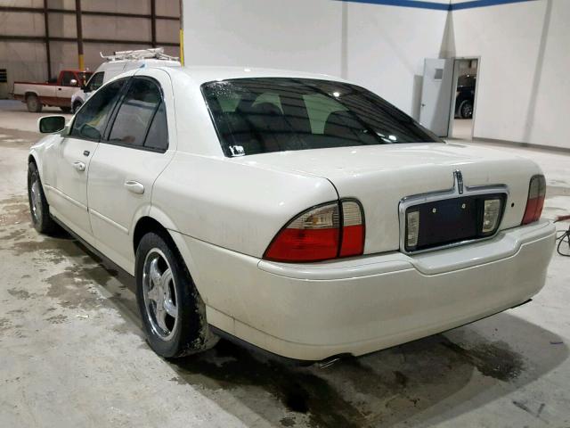 1LNHM87A13Y667701 - 2003 LINCOLN LS WHITE photo 3