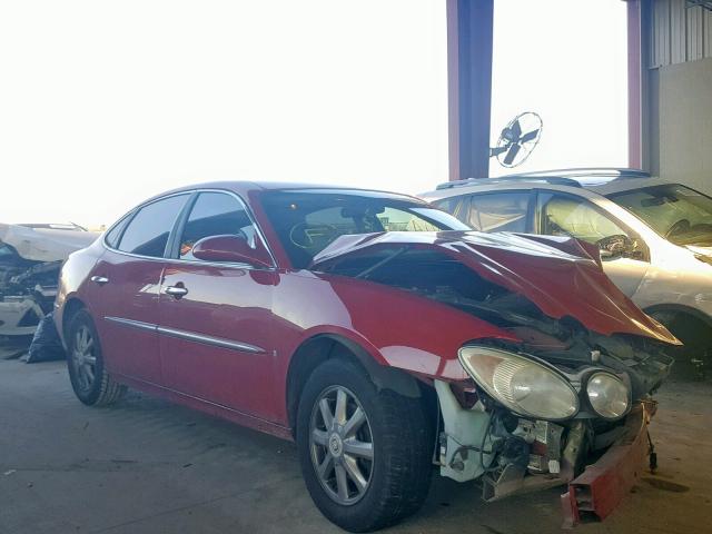 2G4WD582981133708 - 2008 BUICK LACROSSE C RED photo 1