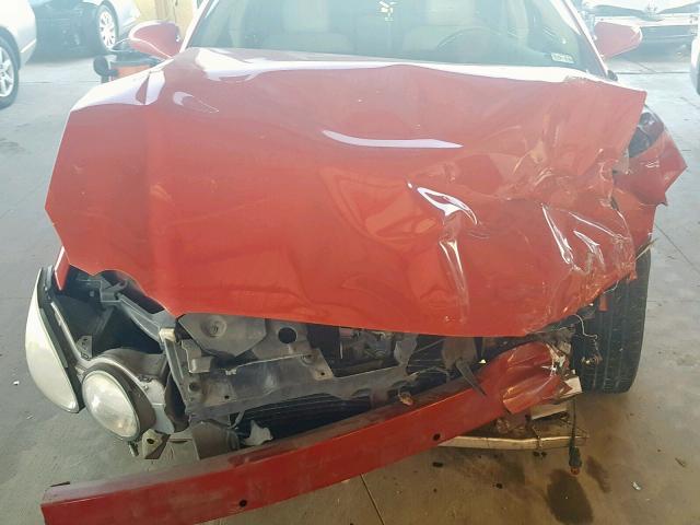 2G4WD582981133708 - 2008 BUICK LACROSSE C RED photo 7