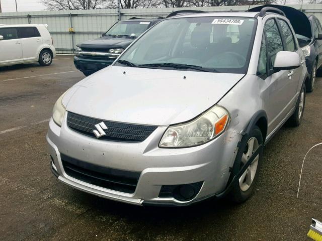 JS2YB413175107655 - 2007 SUZUKI SX4 SILVER photo 2