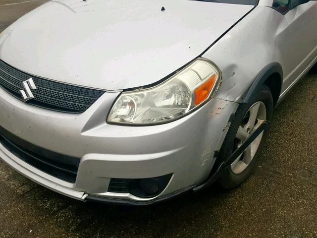 JS2YB413175107655 - 2007 SUZUKI SX4 SILVER photo 9