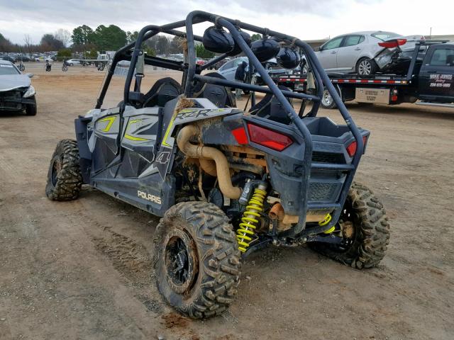 3NSVCE875JH016597 - 2018 POLARIS RZR 4 900 GRAY photo 3