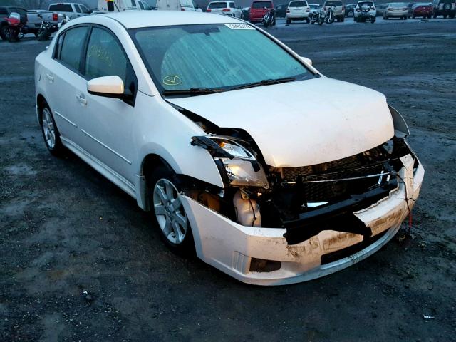 3N1AB6AP5AL727185 - 2010 NISSAN SENTRA 2.0 WHITE photo 1