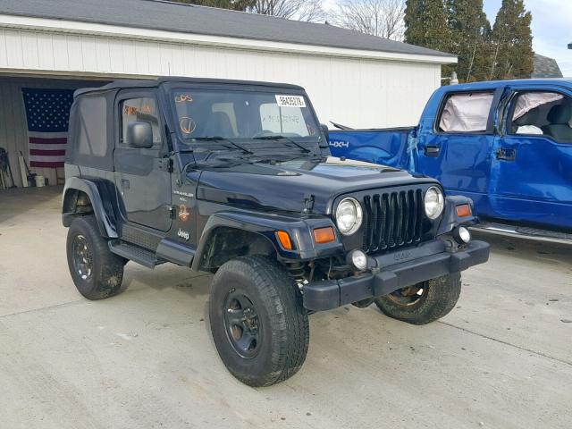 1J4FY49SXVP462573 - 1997 JEEP WRANGLER / BLACK photo 1