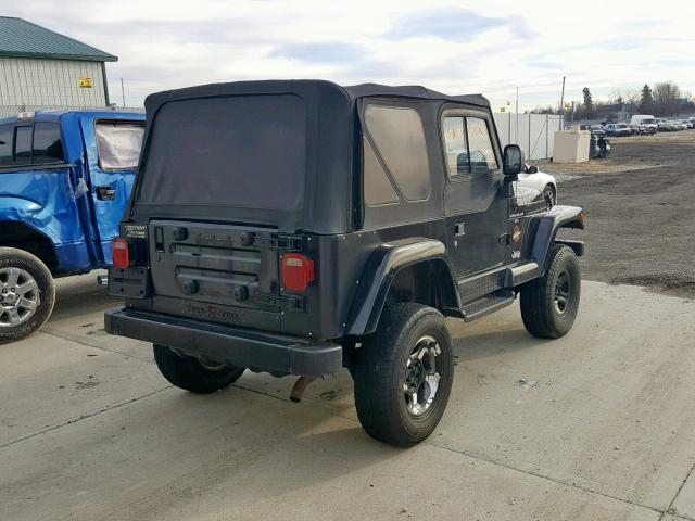 1J4FY49SXVP462573 - 1997 JEEP WRANGLER / BLACK photo 4