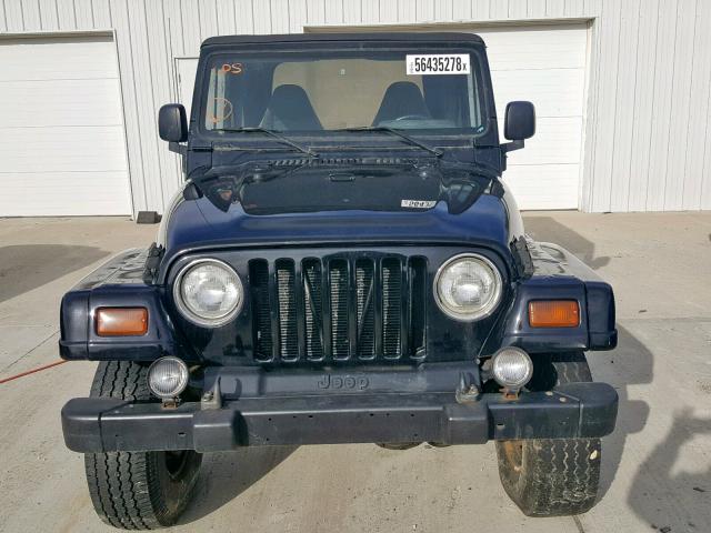 1J4FY49SXVP462573 - 1997 JEEP WRANGLER / BLACK photo 9