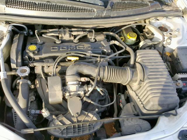 1C3EL46XX4N281911 - 2004 CHRYSLER SEBRING LX SILVER photo 7