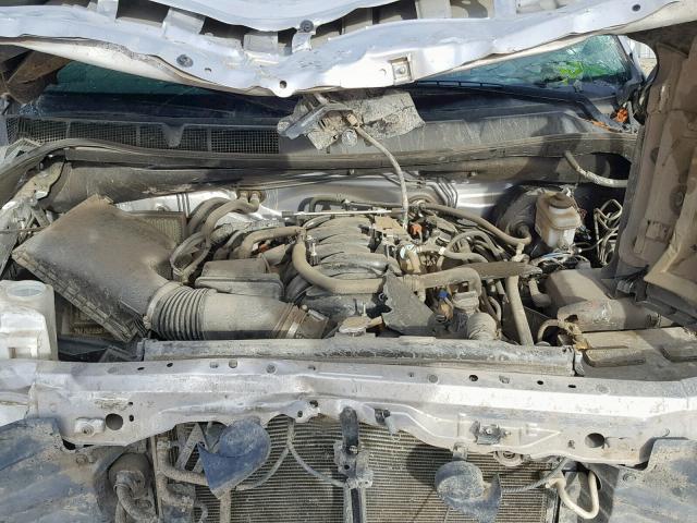 5TFDY5F10EX334857 - 2014 TOYOTA TUNDRA CRE SILVER photo 7