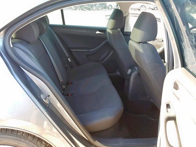 3VWLL7AJ2EM289260 - 2014 VOLKSWAGEN JETTA TDI GRAY photo 6