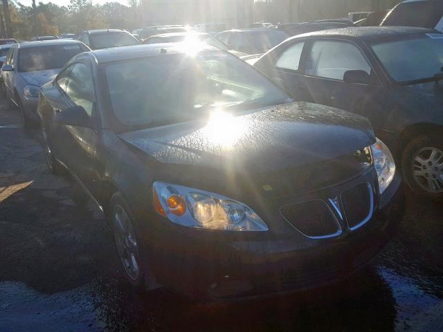 1G2ZH17N874234501 - 2007 PONTIAC G6 GT BLACK photo 1