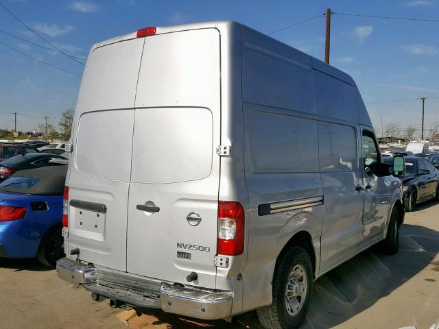 1N6AF0LY7DN111655 - 2013 NISSAN NV 2500 SILVER photo 4