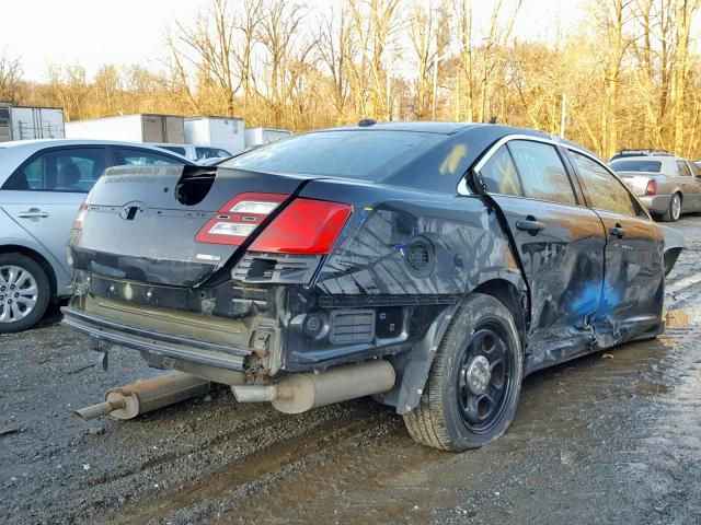 1FAHP2MK6GG154855 - 2016 FORD TAURUS POL BLACK photo 4