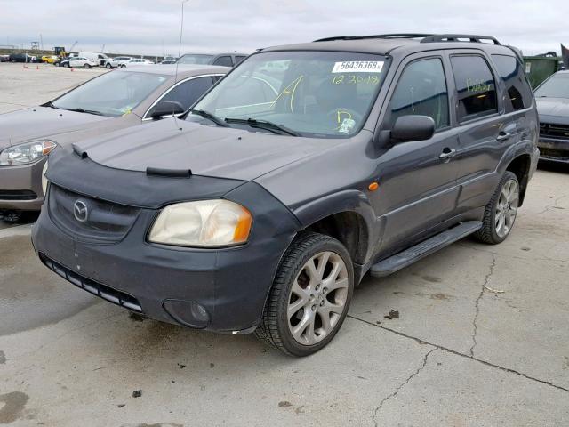 4F2CZ06193KM25325 - 2003 MAZDA TRIBUTE ES ვერცხლისფერი ფოტო 2