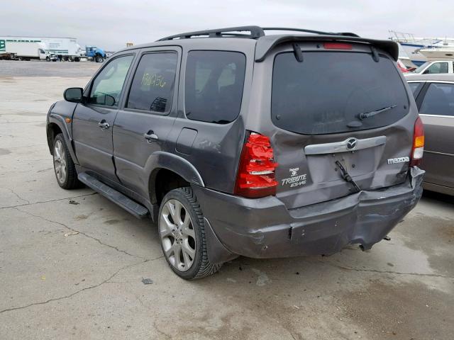 4F2CZ06193KM25325 - 2003 MAZDA TRIBUTE ES ვერცხლისფერი ფოტო 3