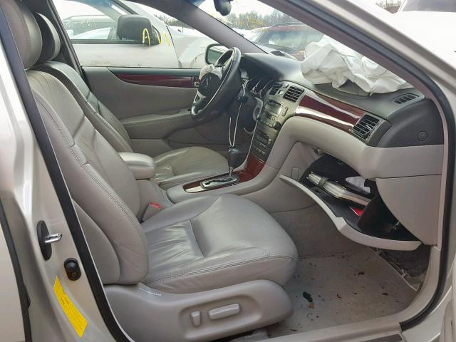 JTHBF30G230143296 - 2003 LEXUS ES 300 CREAM photo 5