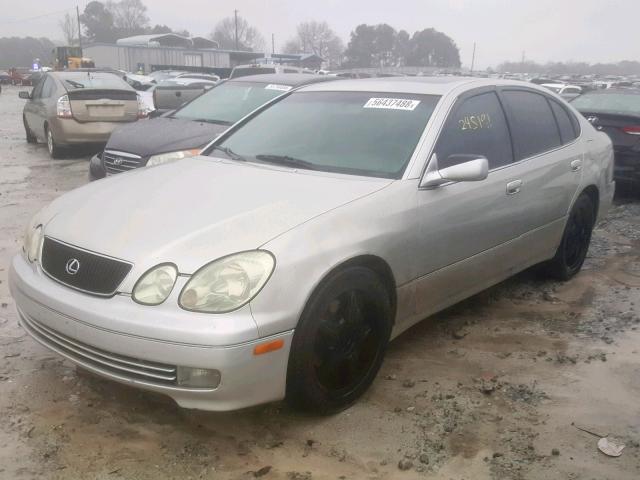 JT8BD69S410145725 - 2001 LEXUS GS 300 SILVER photo 2