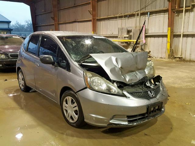 JHMGE8H20AS026946 - 2010 HONDA FIT SILVER photo 1