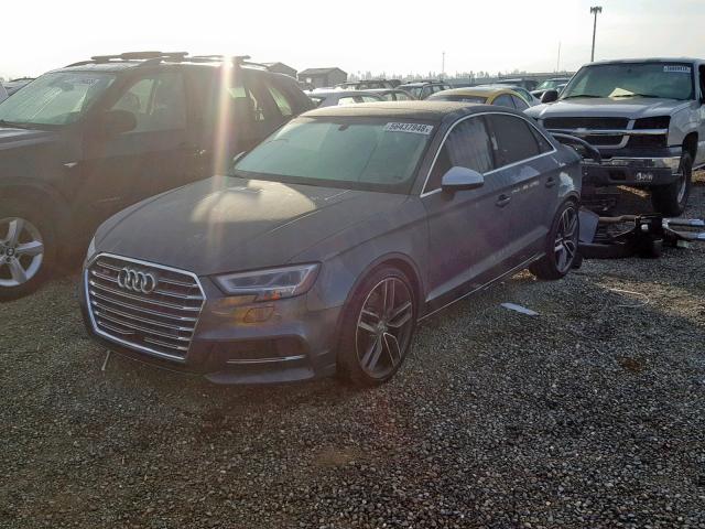 WAUB1GFF3H1060769 - 2017 AUDI S3 PREMIUM GRAY photo 2