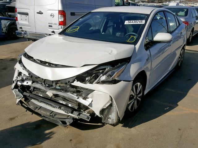 JTDKARFP9H3063025 - 2017 TOYOTA PRIUS PRIM თეთრი ფოტო 2