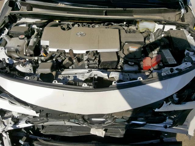 JTDKARFP9H3063025 - 2017 TOYOTA PRIUS PRIM თეთრი ფოტო 7