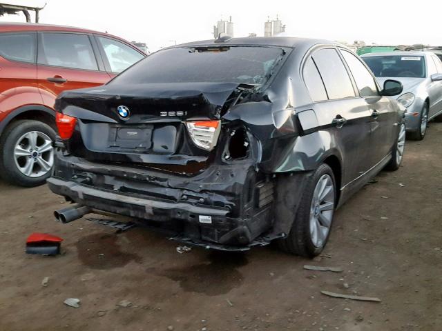 WBAPH5C57BA448189 - 2011 BMW 328 I SULE BLACK photo 4