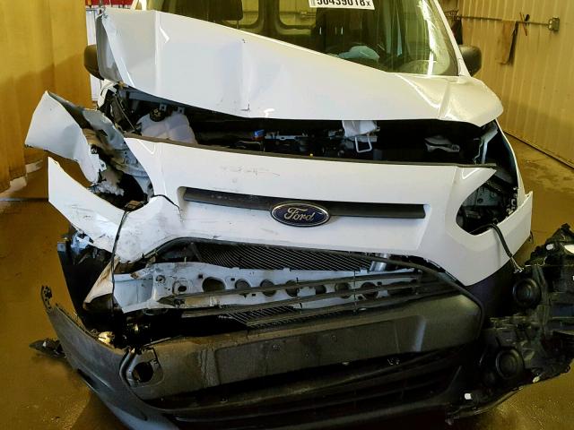 NM0LS7E7XJ1346281 - 2018 FORD TRANSIT CO WHITE photo 9