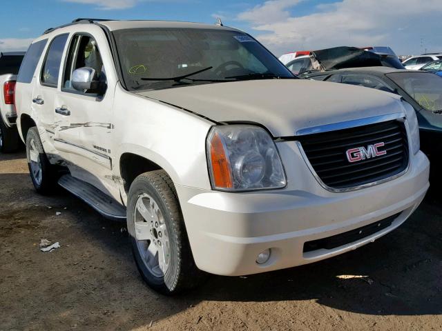 1GKFK13048R253663 - 2008 GMC YUKON WHITE photo 1