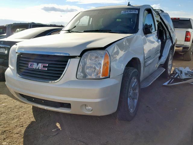 1GKFK13048R253663 - 2008 GMC YUKON WHITE photo 2