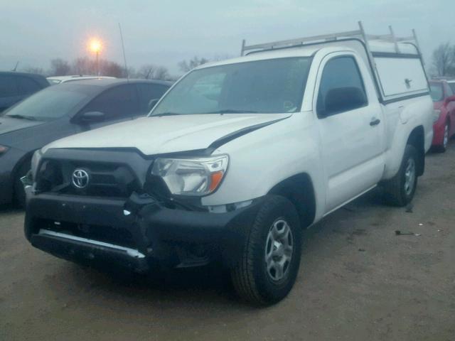 5TFNX4CNXDX026800 - 2013 TOYOTA TACOMA WHITE photo 2