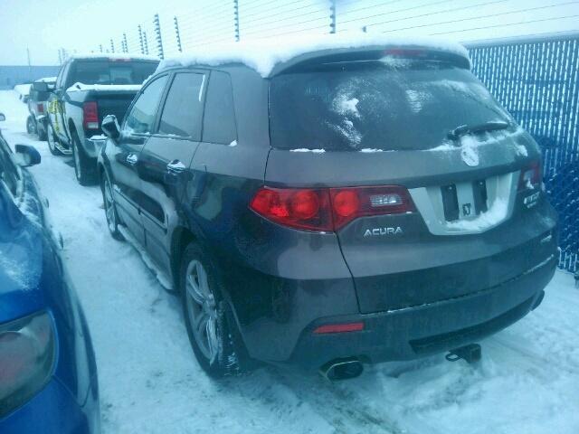 5J8TB1H23AA802994 - 2010 ACURA RDX GRAY photo 3