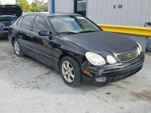 JT8BD69S320153459 - 2002 LEXUS GS 300 BLACK photo 1