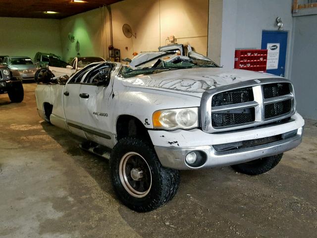 3D7KU28C94G121446 - 2004 DODGE RAM 2500 S WHITE photo 1