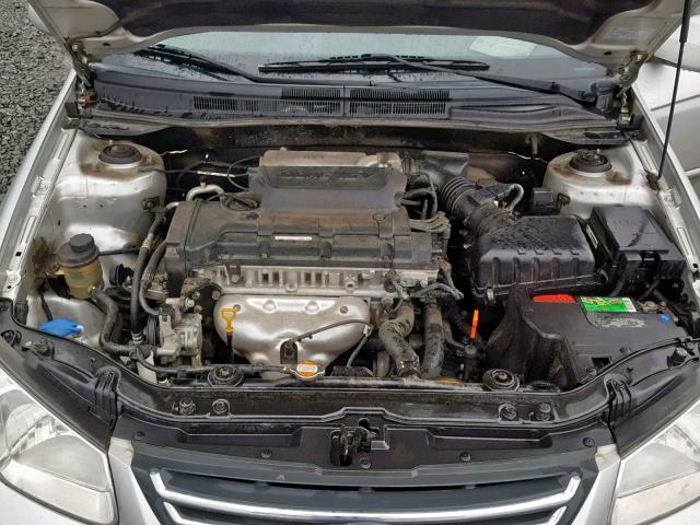 KNAFE122685491234 - 2008 KIA SPECTRA EX SILVER photo 7